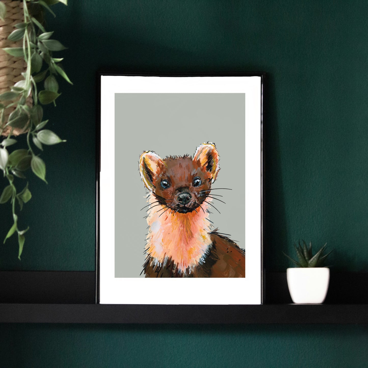 Pine Martin Art Print - Panini