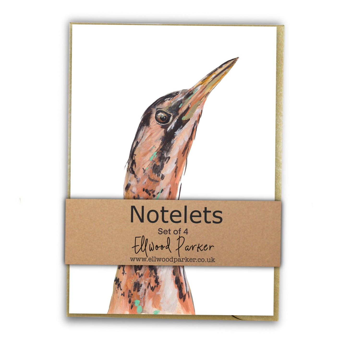 Bittern Notelet Set - Frank