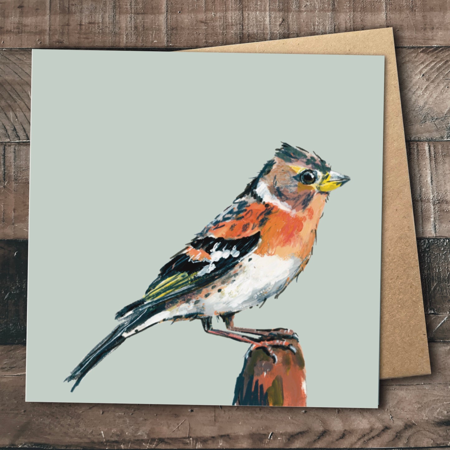 Bramling Greetings Card - Buffle