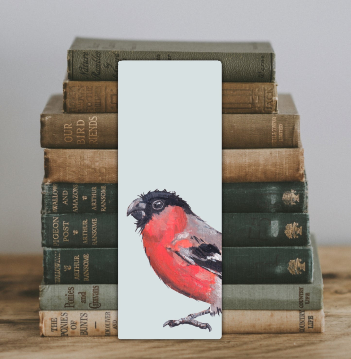 Bullfinch Bookmark - Sprout