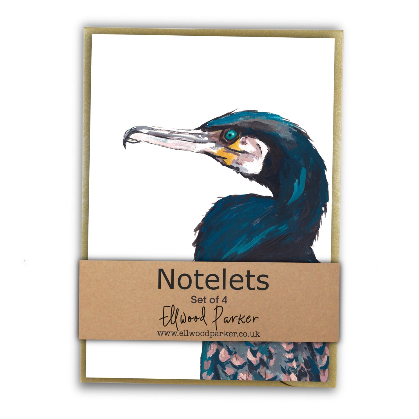 Cormorant Notelet Set - Rudders