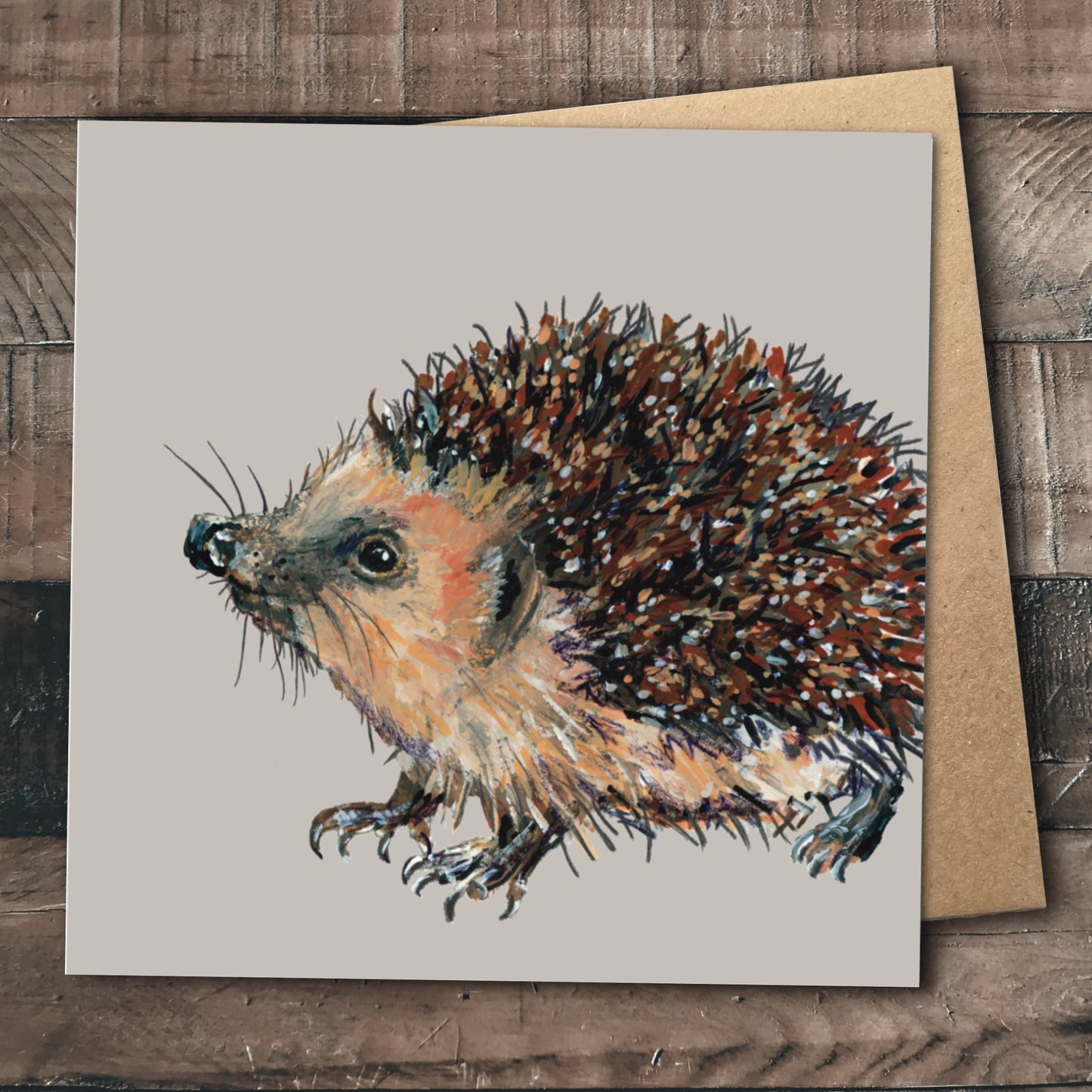 Hedgehog Greetings Card - Tootsie