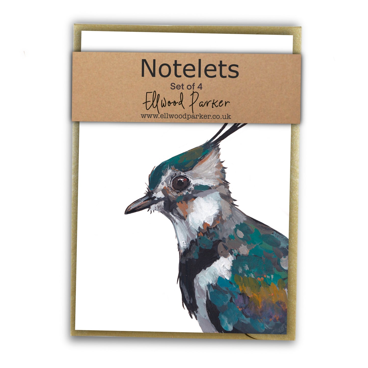 Lapwing Notelet Set - Lollipop