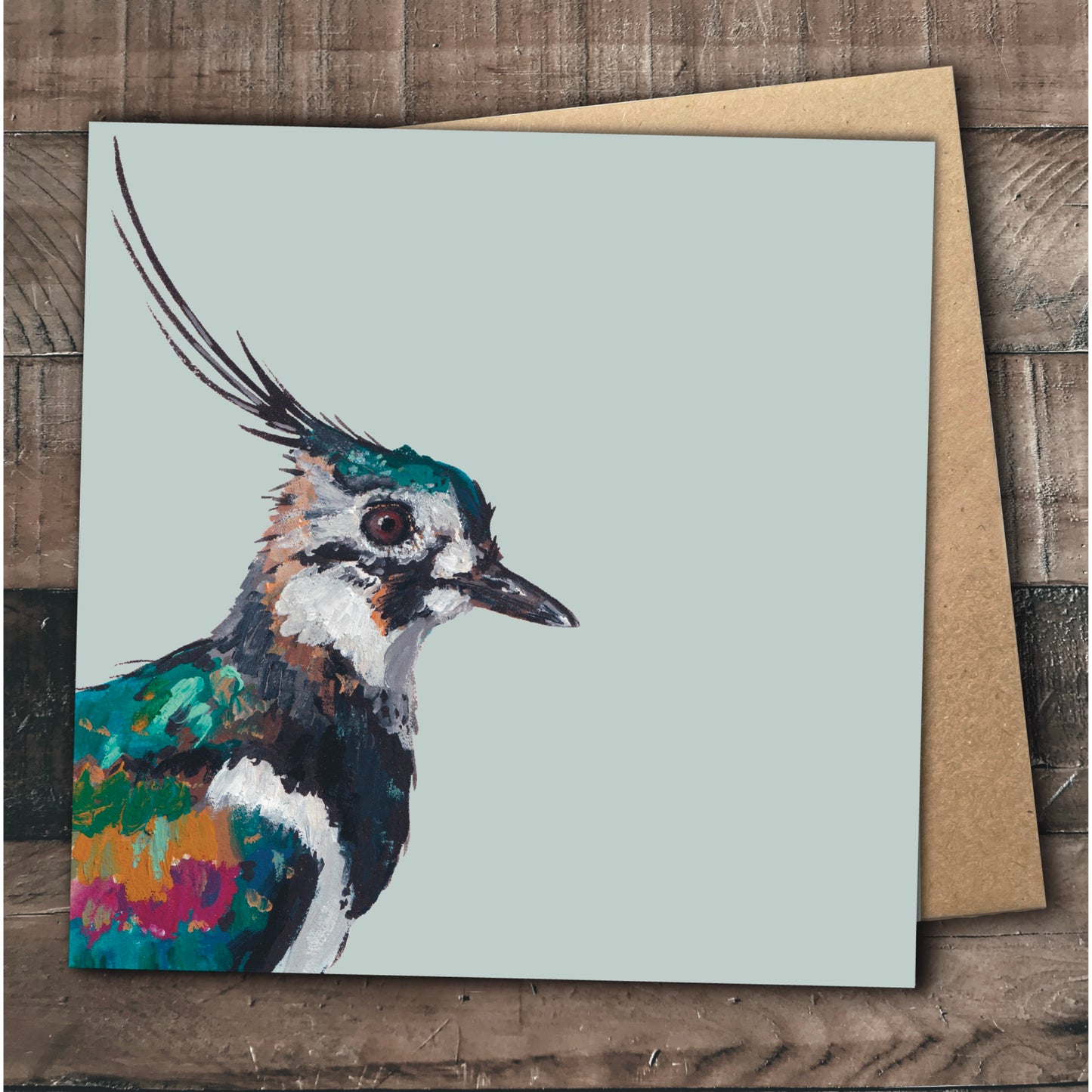 Lapwing Greetings Card - Lollipop