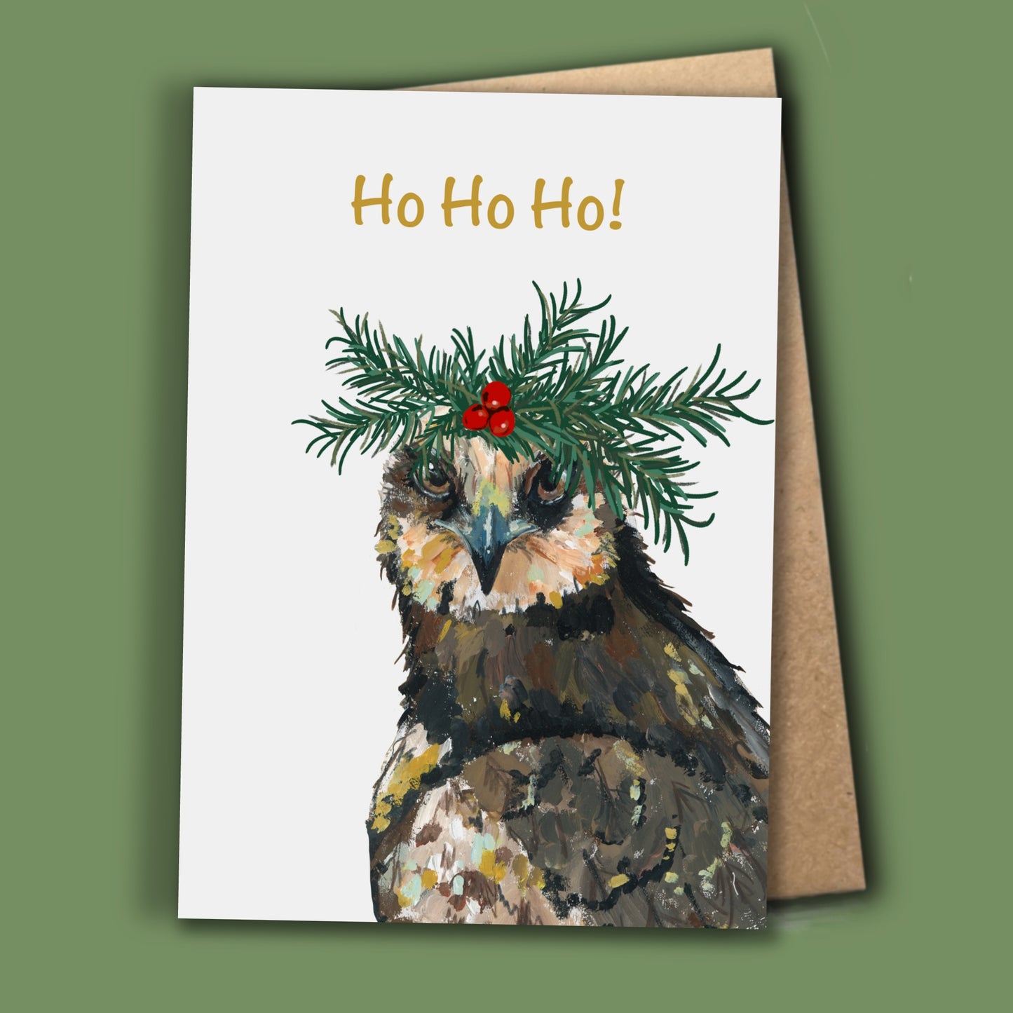 Marsh Harrier Christmas Card - Dingle - A6