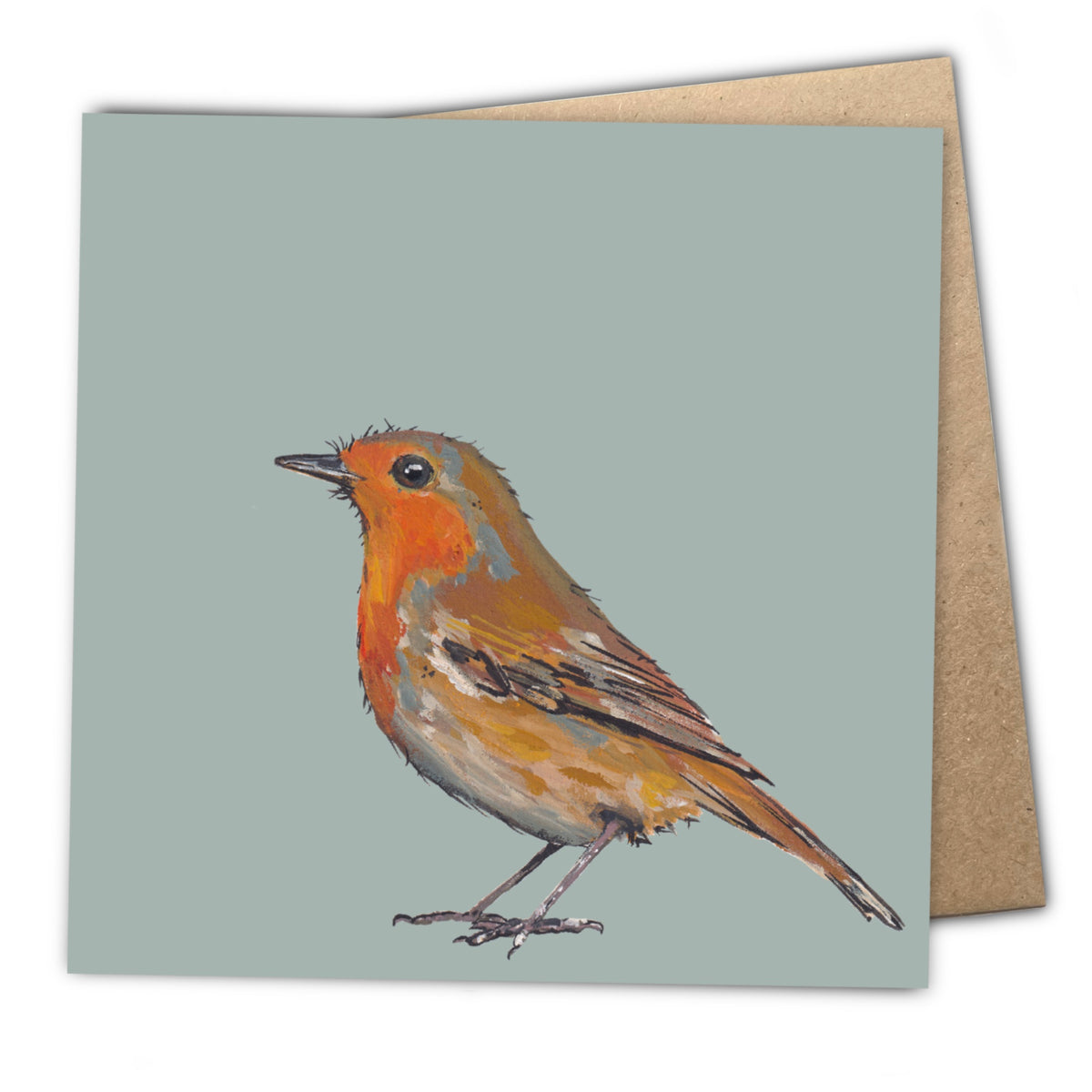 Barnacle the Robin Eco-Friendly Greetings Card | Wildlife Stationery