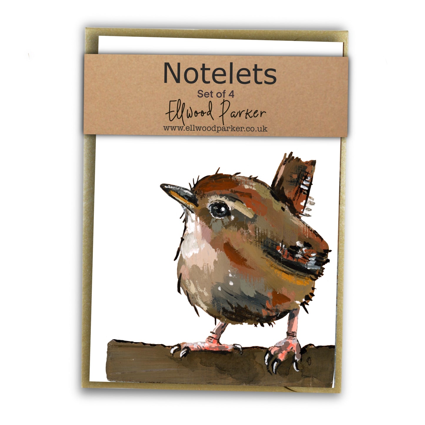 Wren Notelets Set - Sprout