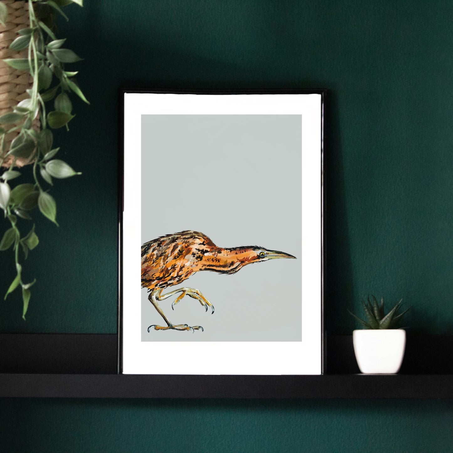 Bittern Art Print - Wilber