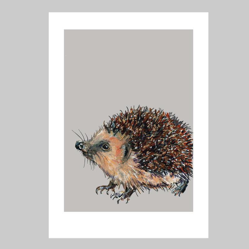 Hedgehog Art Print - Tootsie