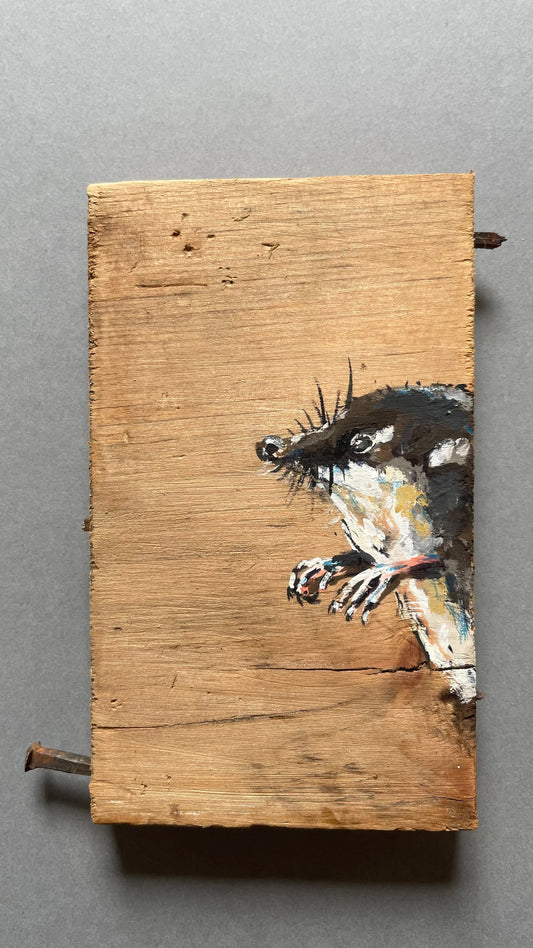 Shrew Original Painting - Moo