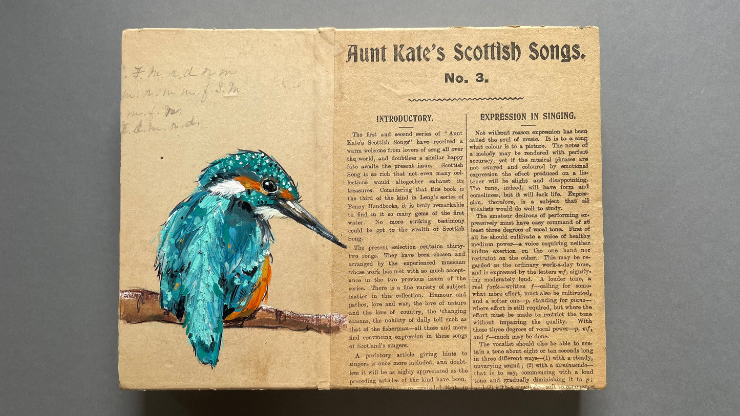 Kingfisher Original Painting -