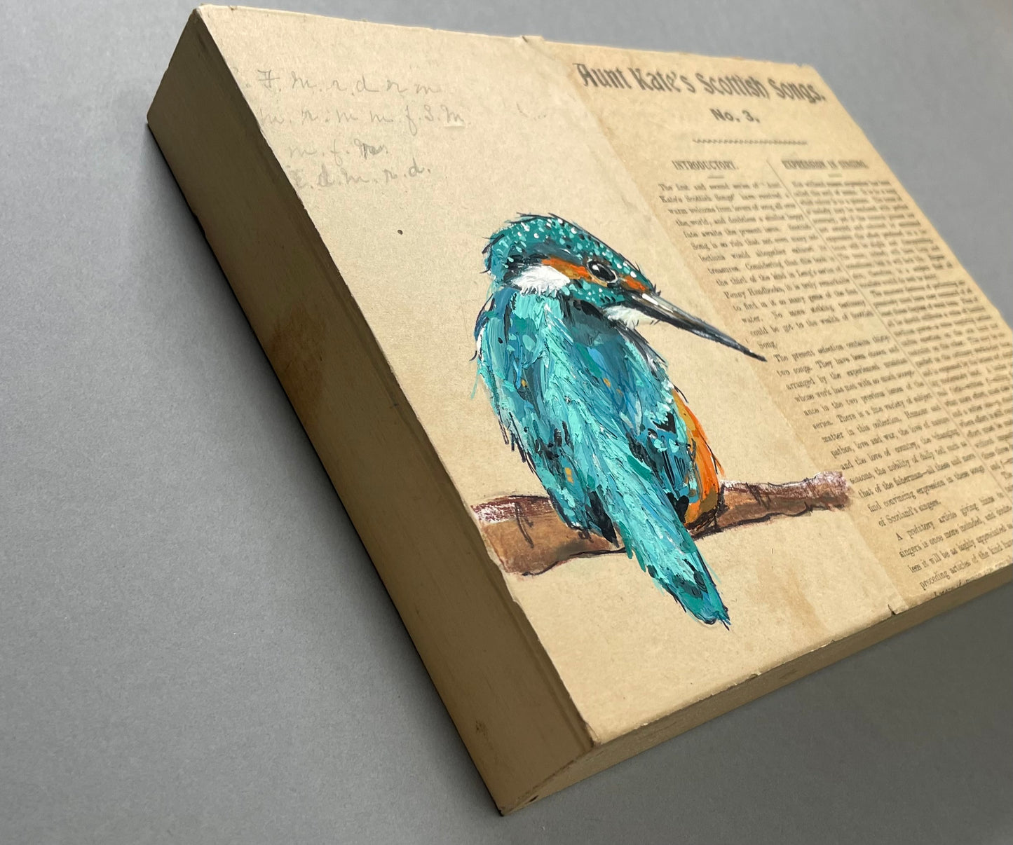 Kingfisher Original Painting -