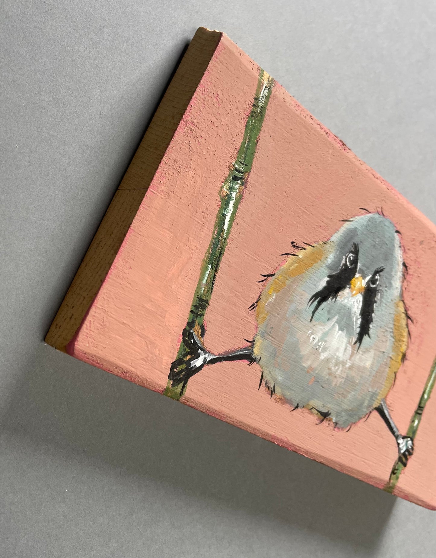 Bearded Tit Original Painting -Fiddles