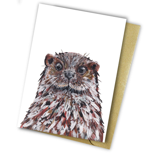 Otter Notelet Set - Dumpling