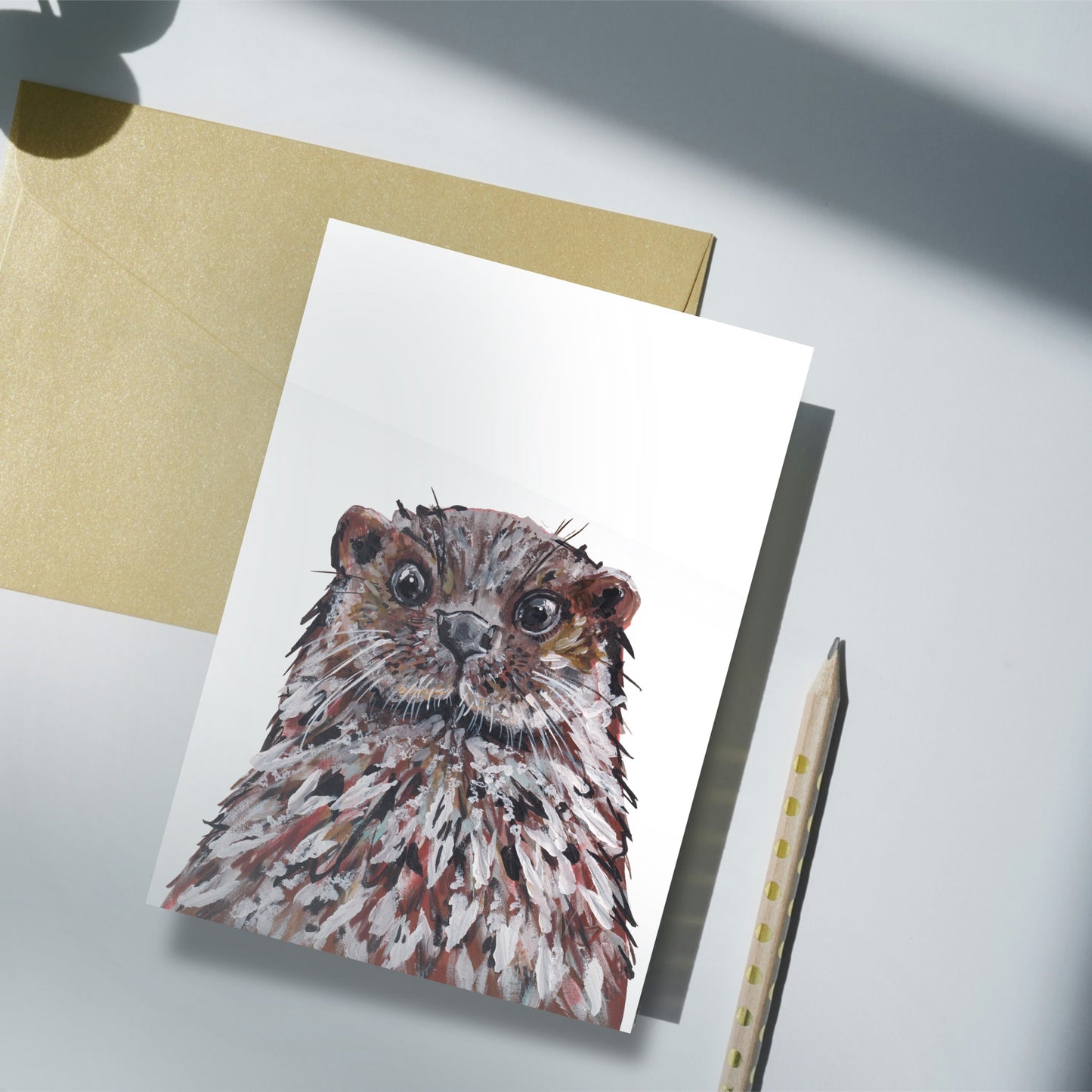 Otter Notelet Set - Dumpling