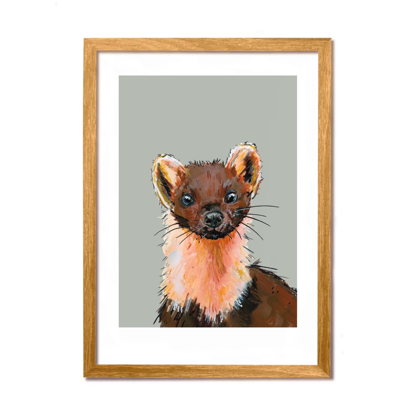 Pine Martin Art Print - Panini