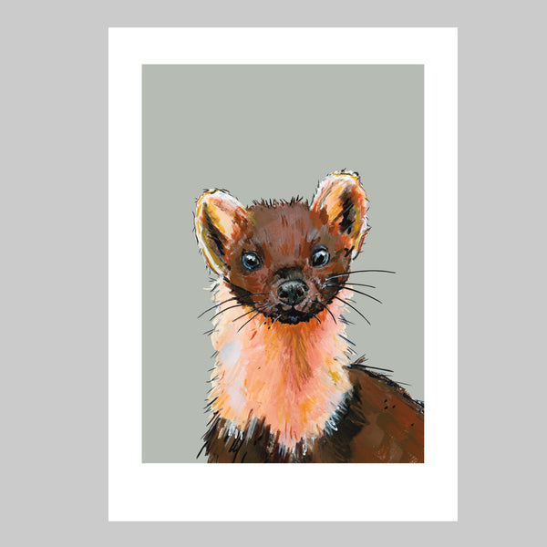 Pine Martin Art Print - Panini