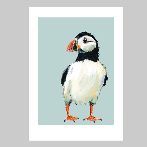 Puffin Art Print - Muffin