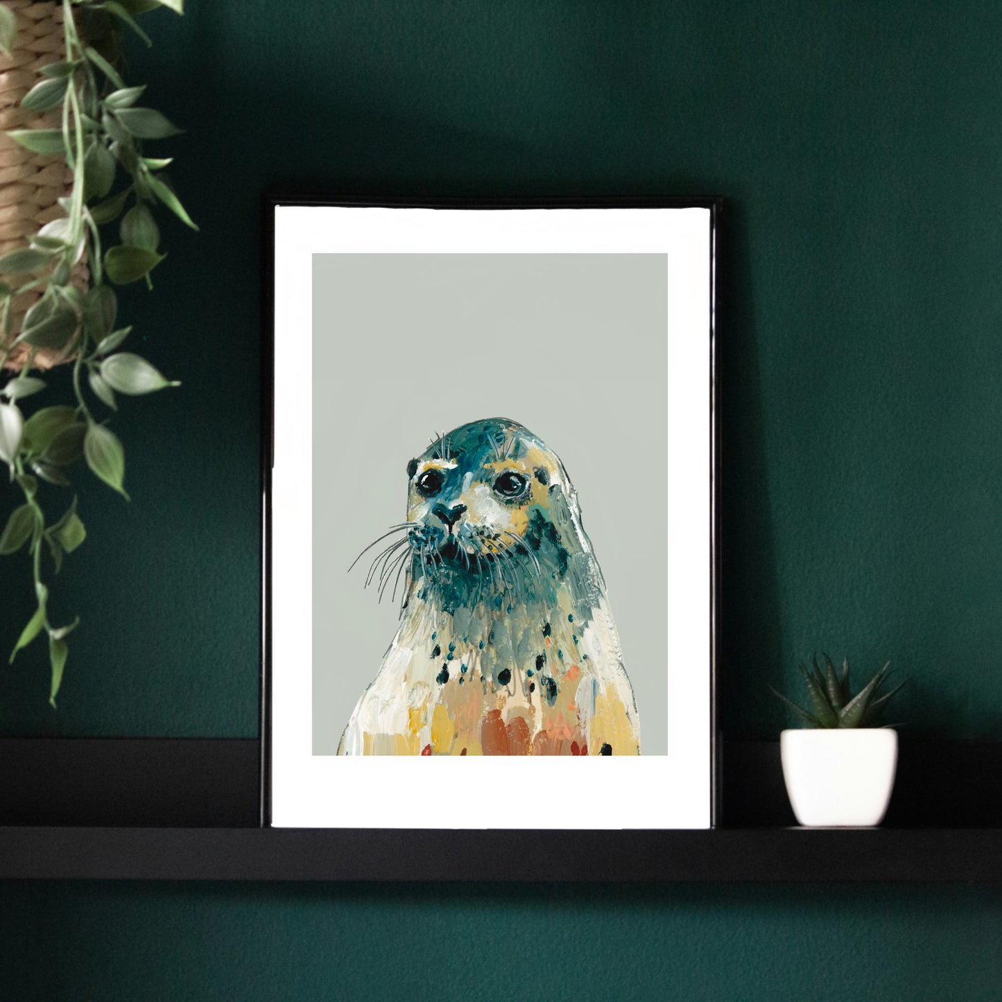 Seal Art Print - Sassy