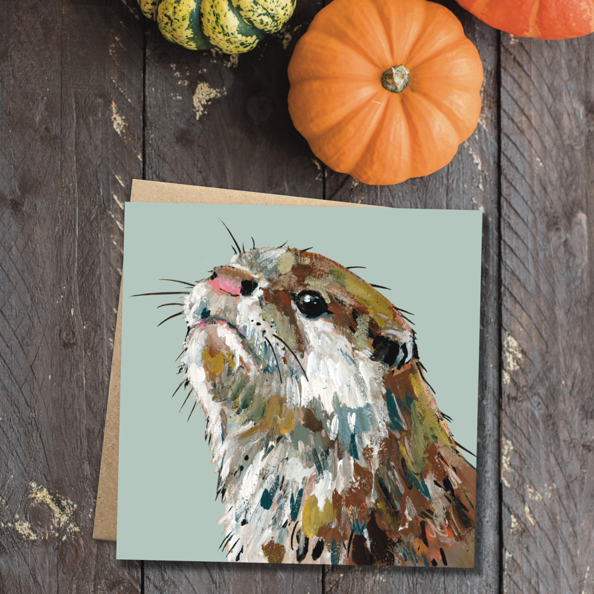 Potato the Otter Eco-Friendly Greetings Card | Wildlife Stationery