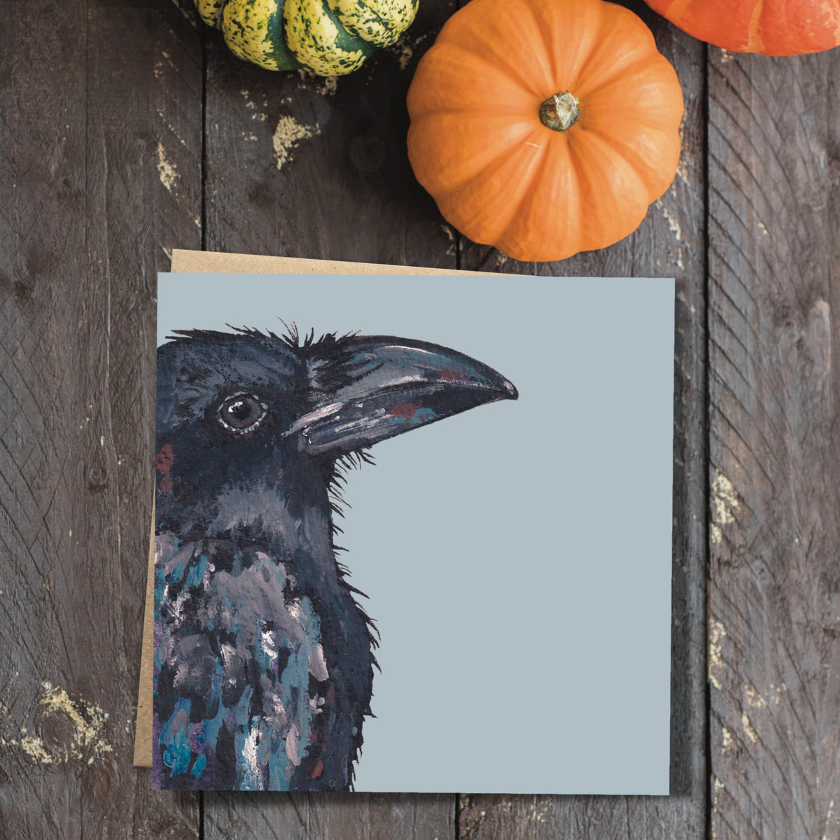 Fancypants the Raven Eco-Friendly Greetings Card | Wildlife Stationery