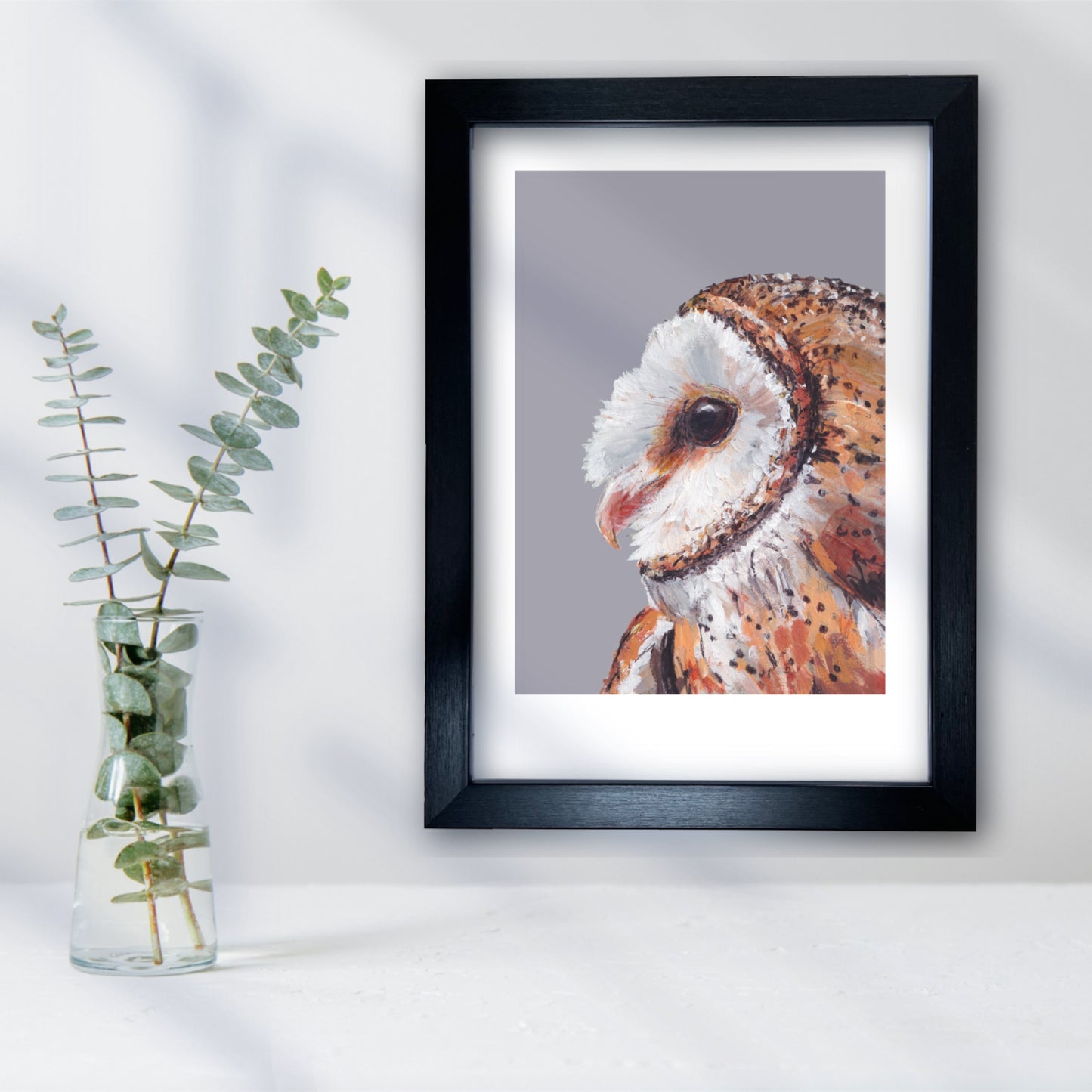 Barn Owl Art Print - Nuggets