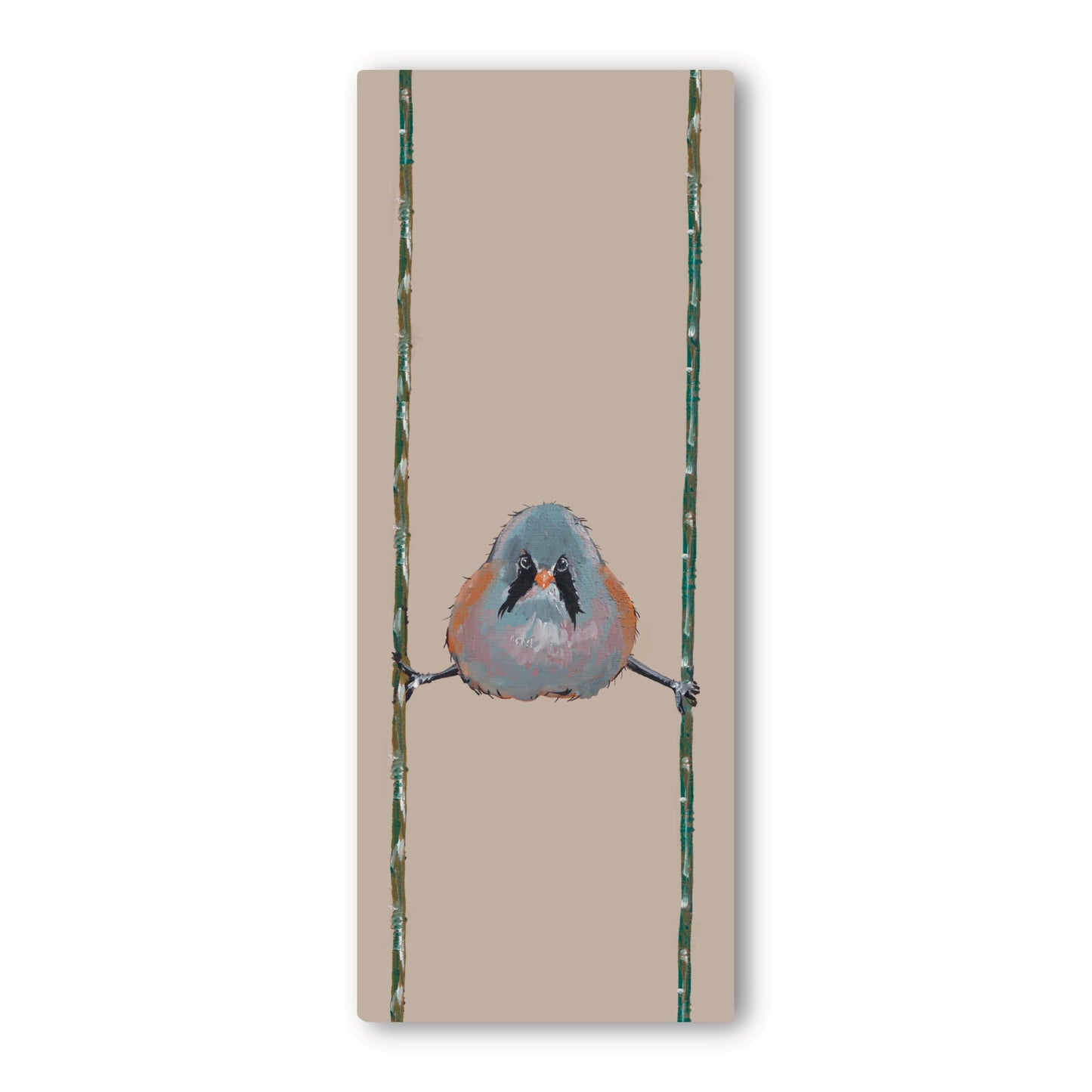 Bearded Tit Bookmark - Fiddles