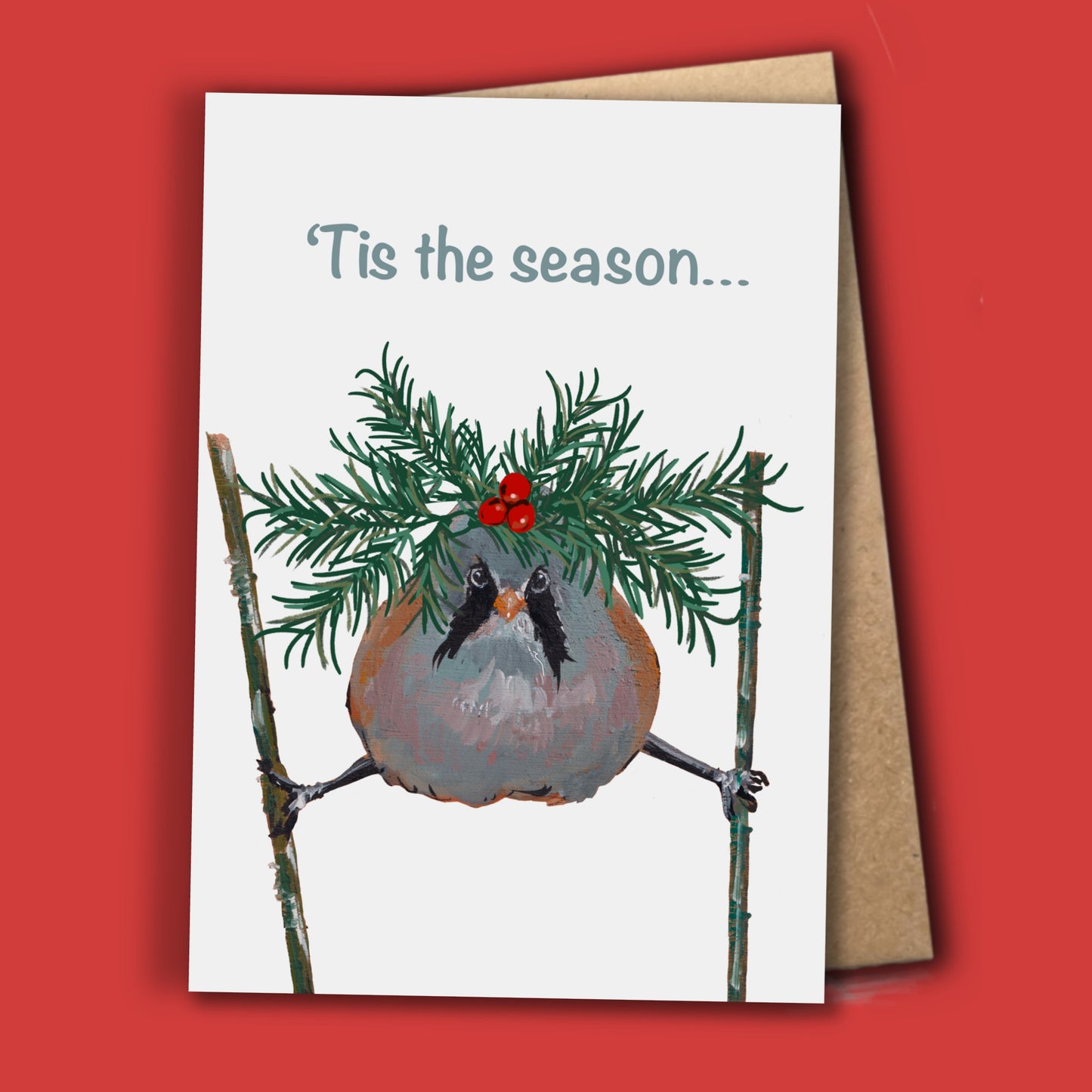 Christmas Cards - Bird Set - A7