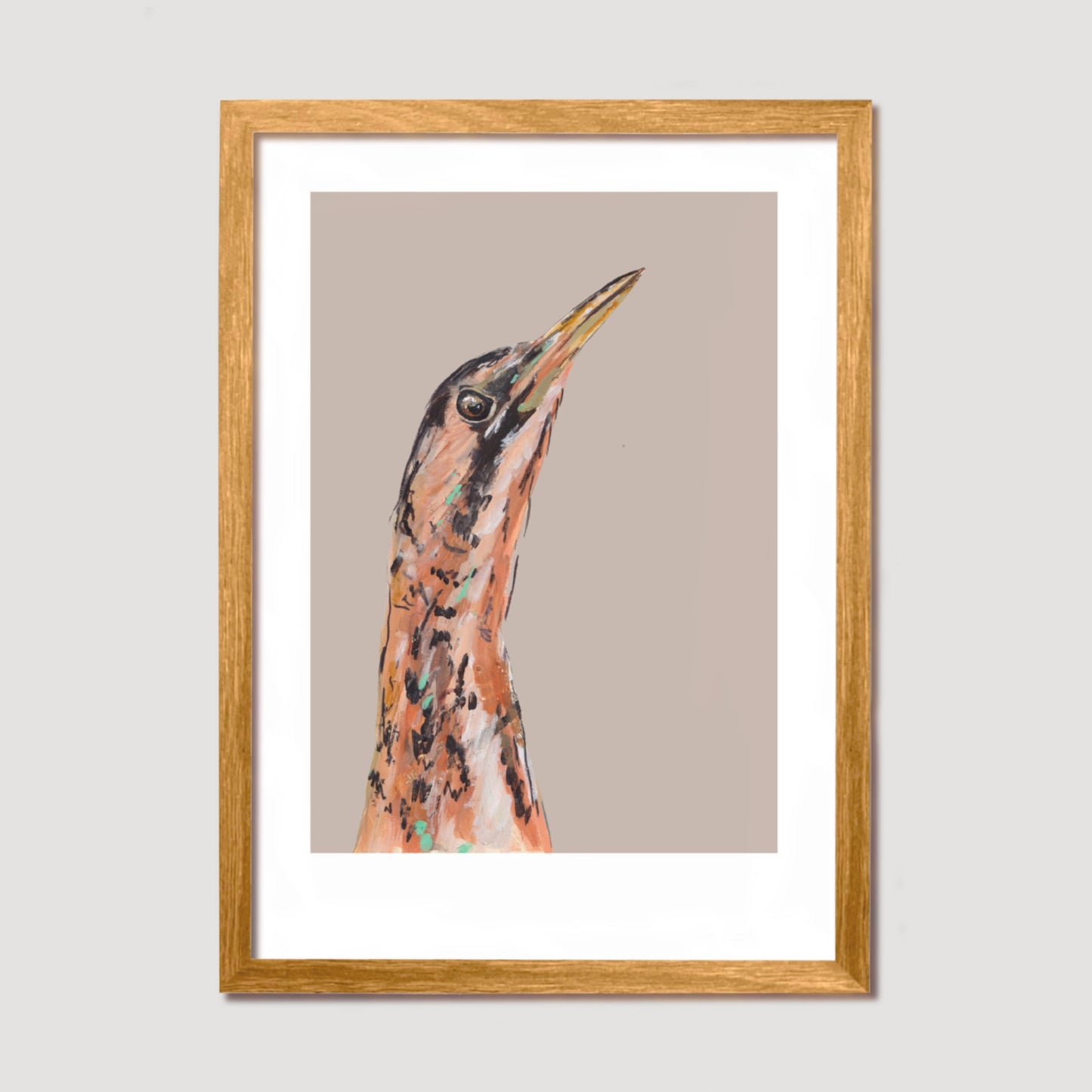 Bittern Art Print - Stanley Boom