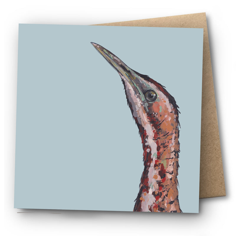 Bittern Greetings Card - Frank