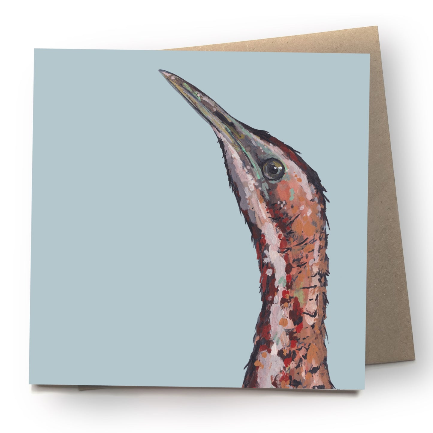 Bittern Greetings Card - Frank