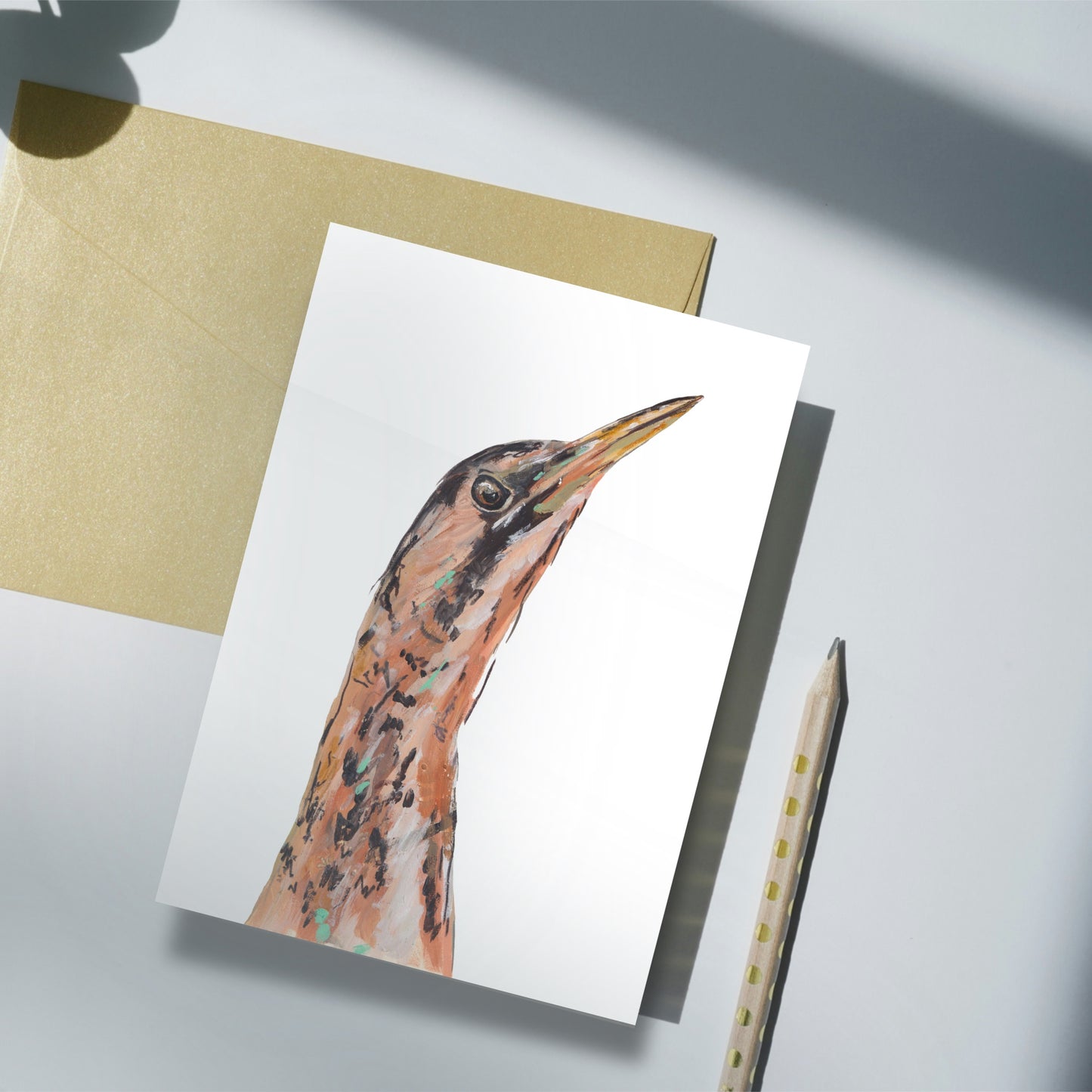 Bittern Notelet Set - Frank