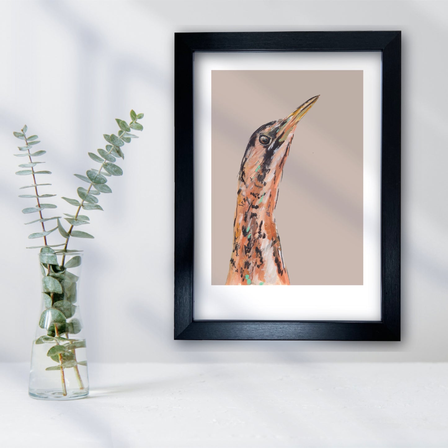 Bittern Art Print - Stanley Boom