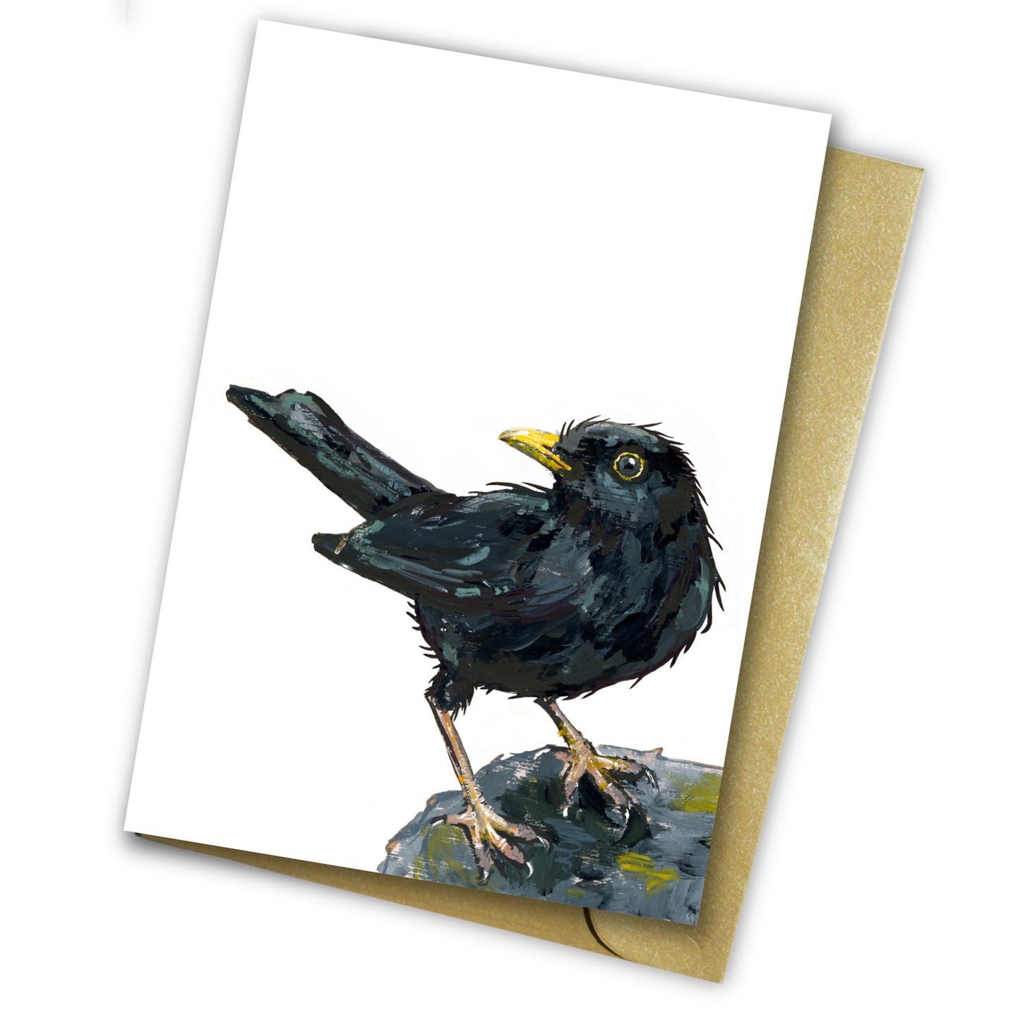 Blackbird Notelet Set - Ruffles