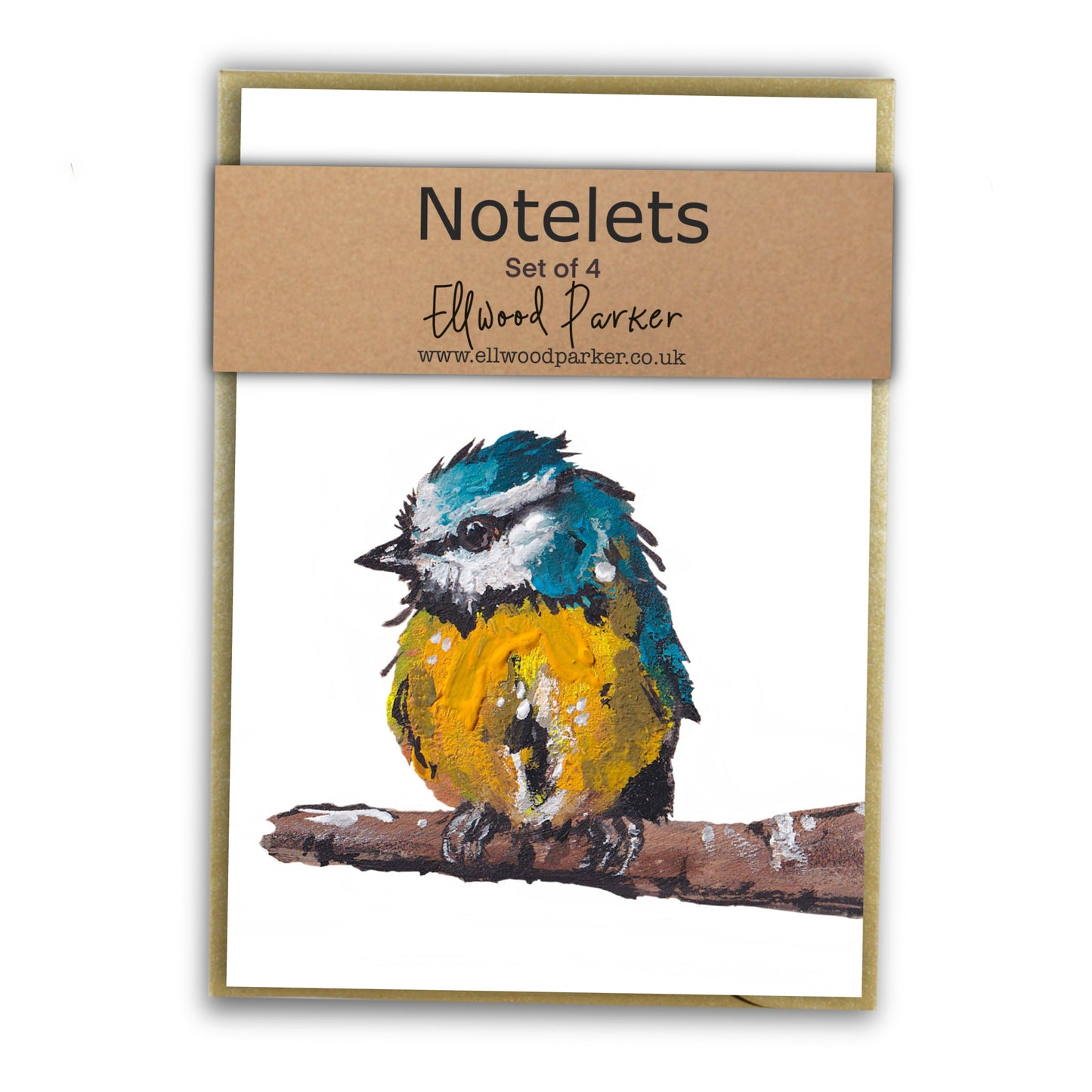 Blue Tit Notelet Set - Ken