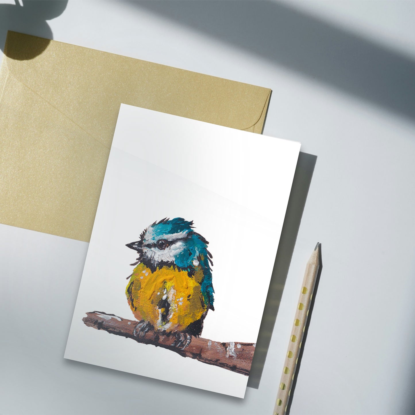 Blue Tit Notelet Set - Ken