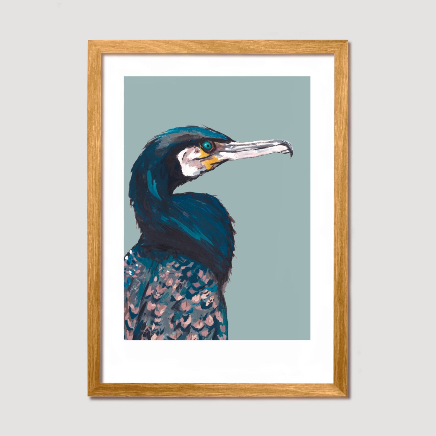 Cormorant Art Print - Rudders