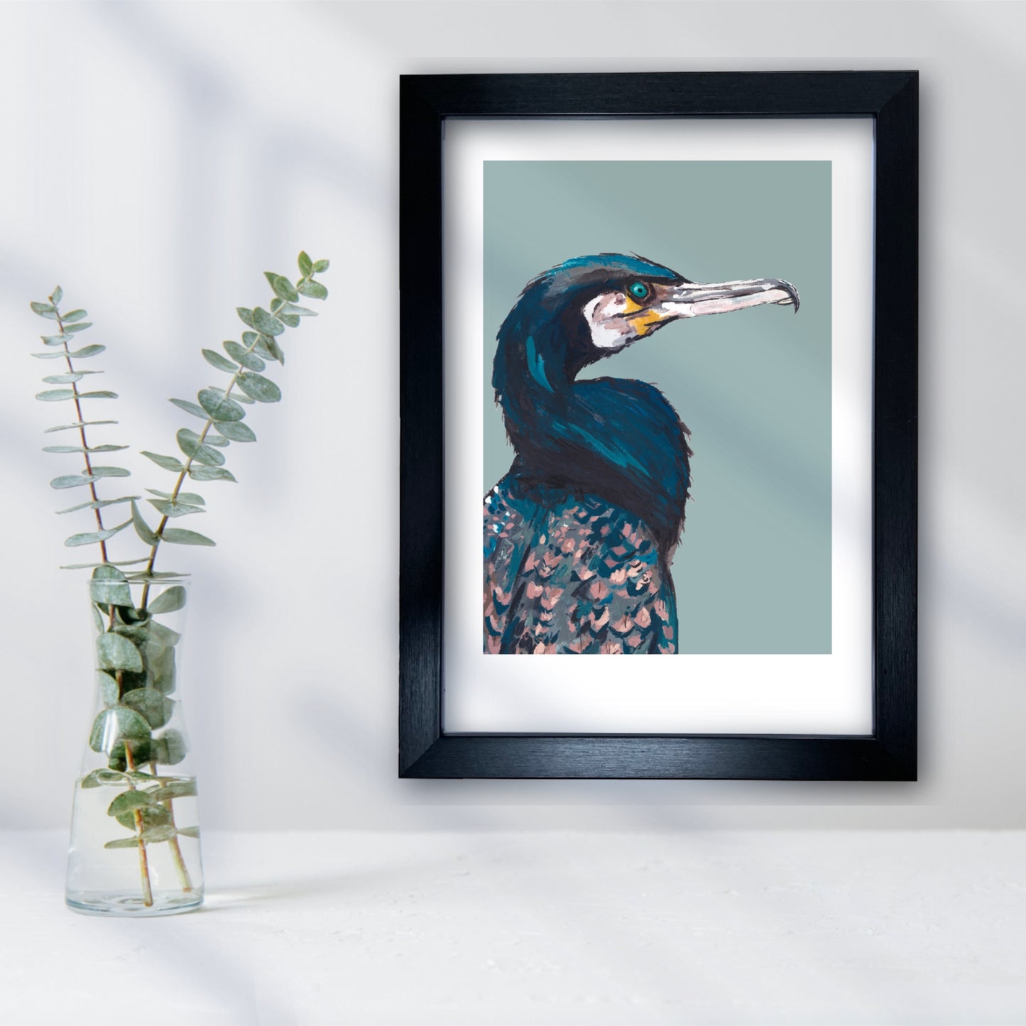 Cormorant Art Print - Rudders