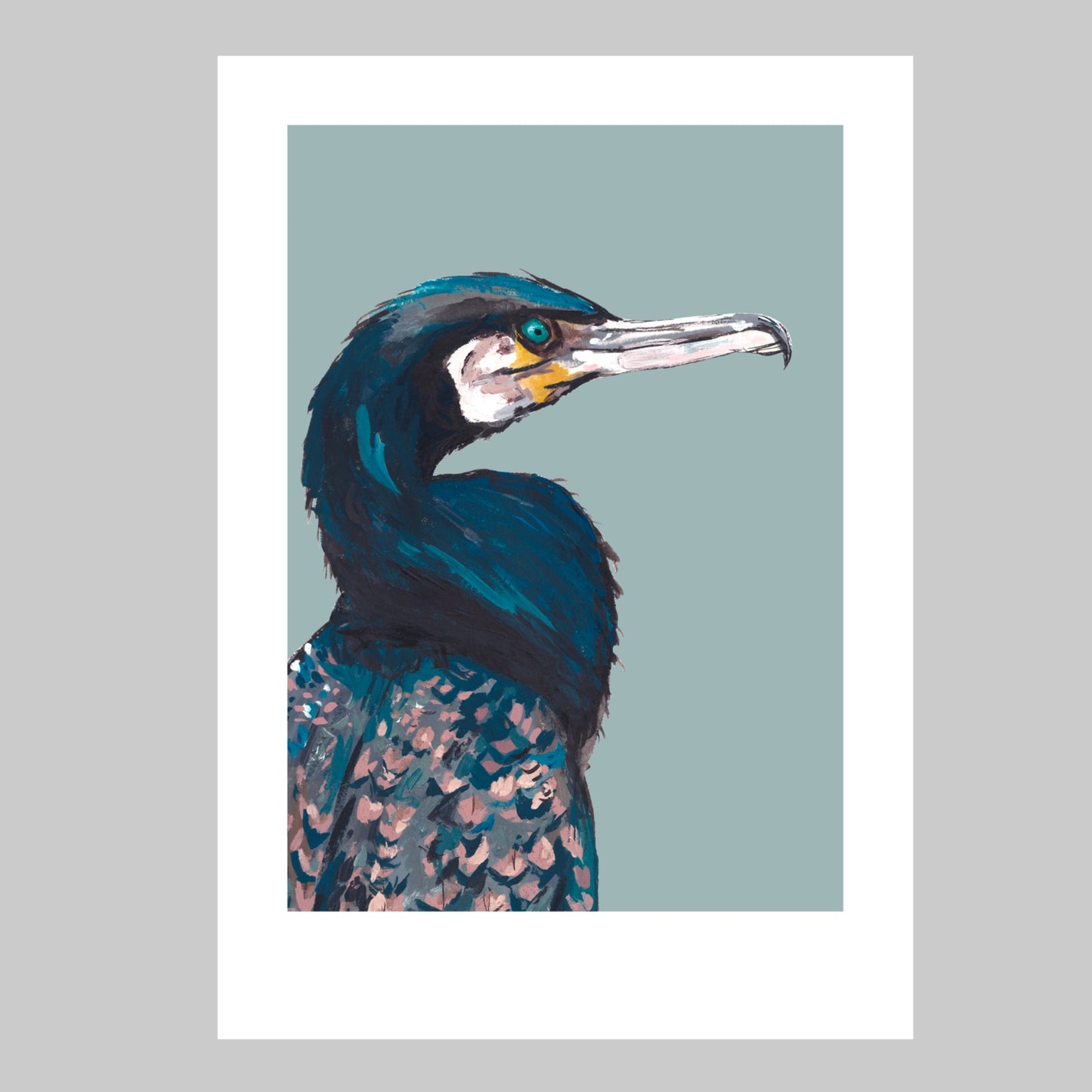 Cormorant Art Print - Rudders