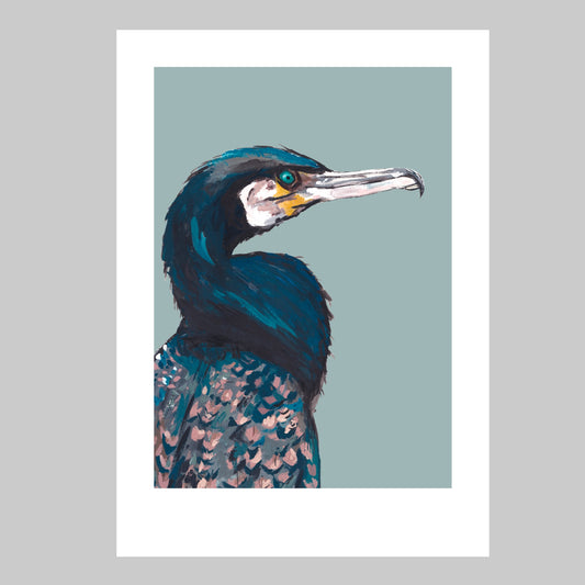 Cormorant Art Print - Rudders