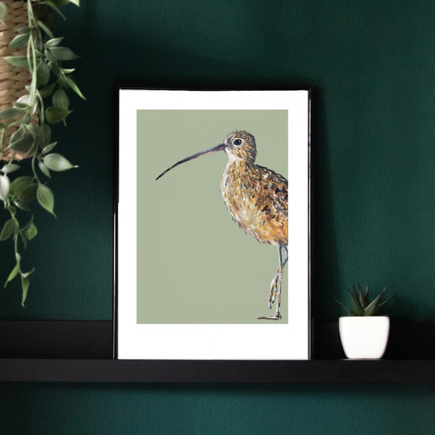 Curlew Art Print - Twigs