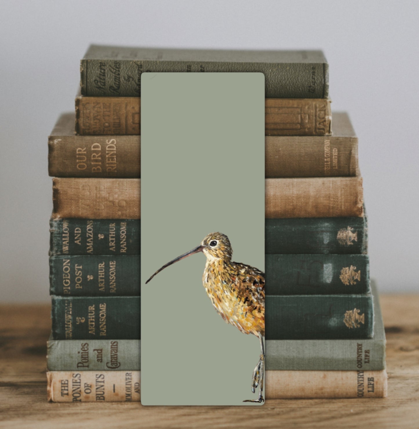 Curlew Bookmark - Twigs