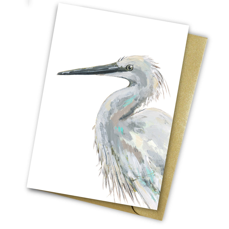 Egret Notelet Set - Womble
