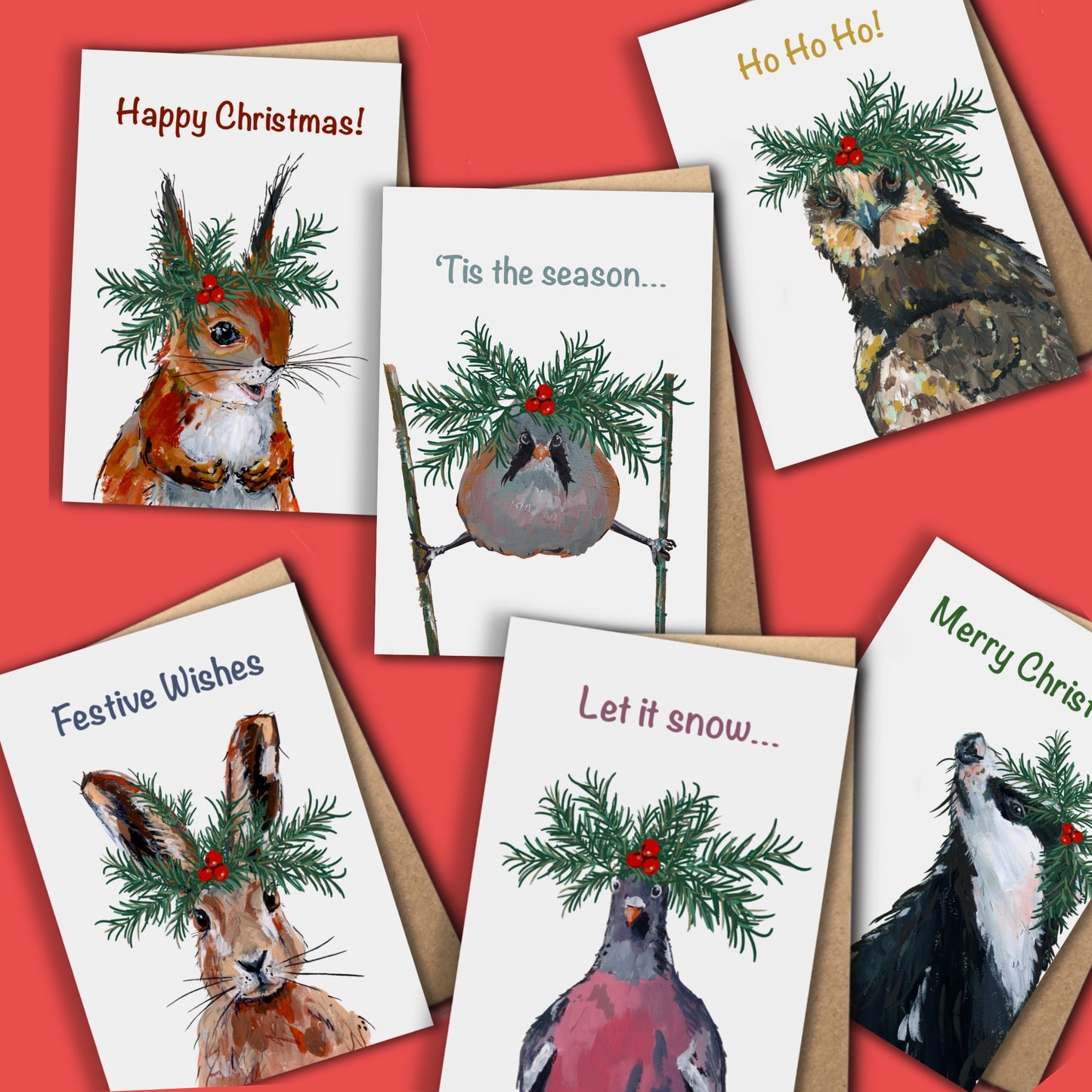 Christmas Cards - Full Set - A7