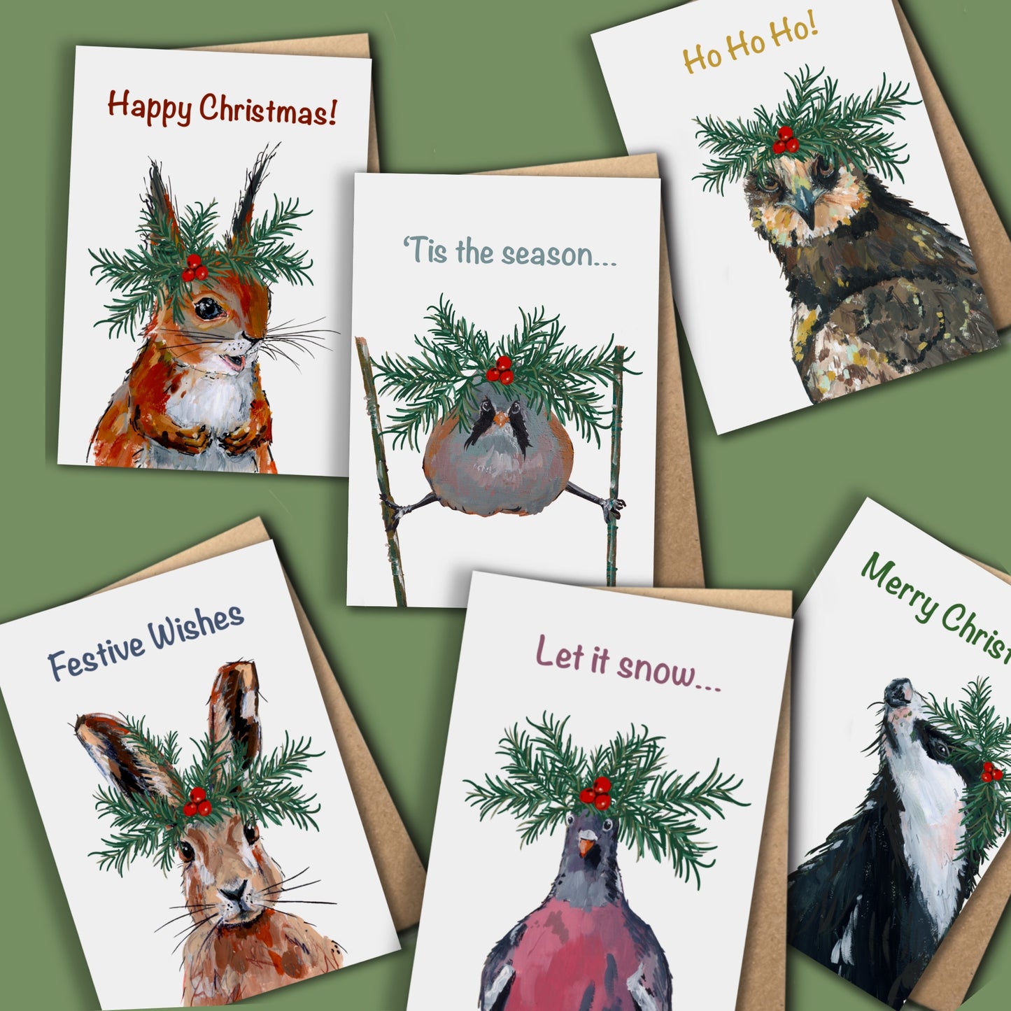 Christmas Cards - Full Set - A6