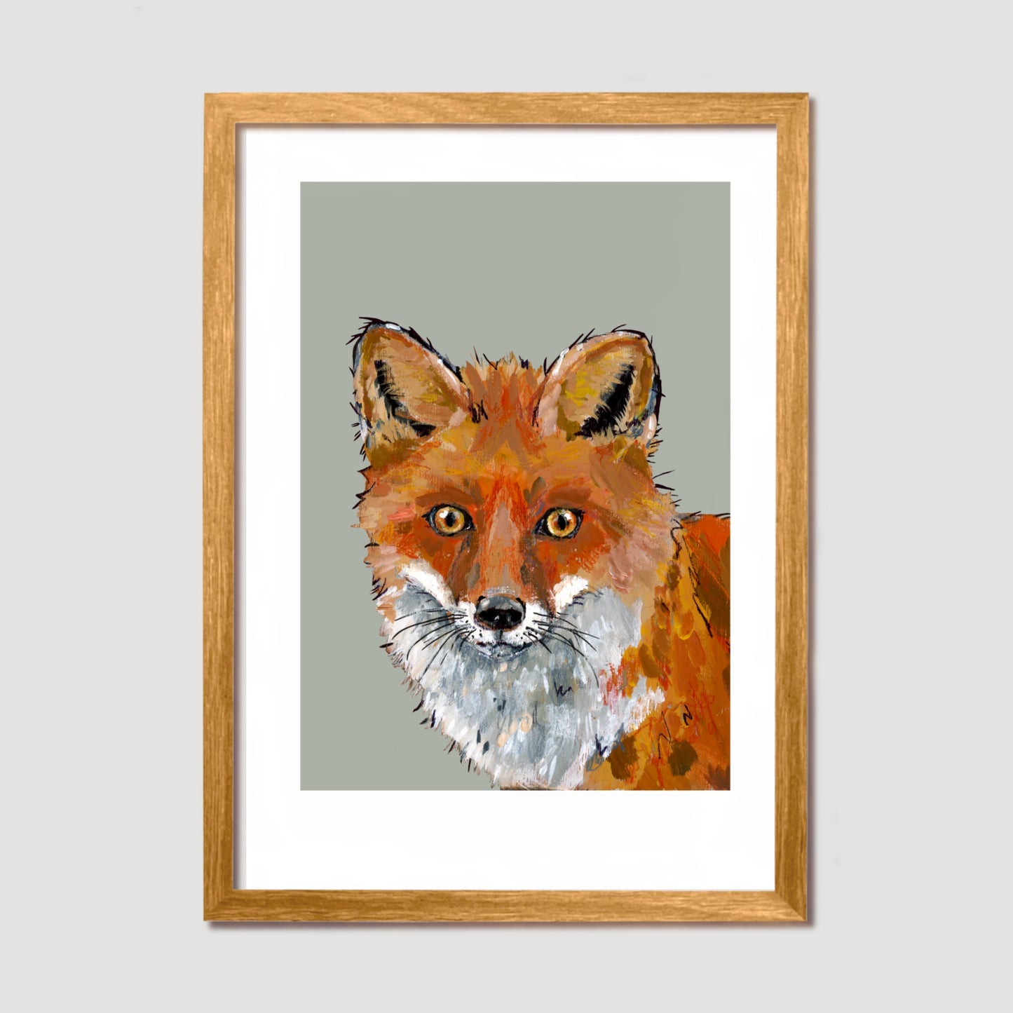 Fox Art Print - Droolious