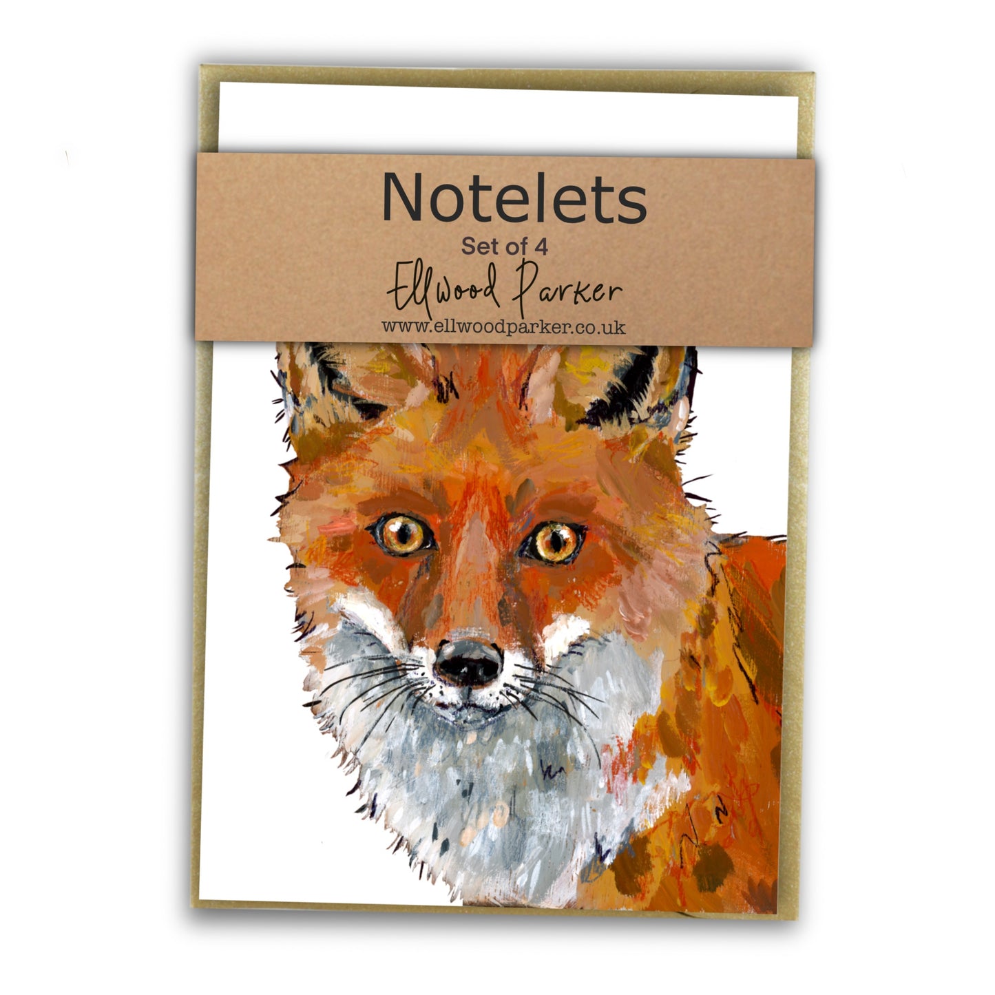 Fox Notelet Set - Droolious