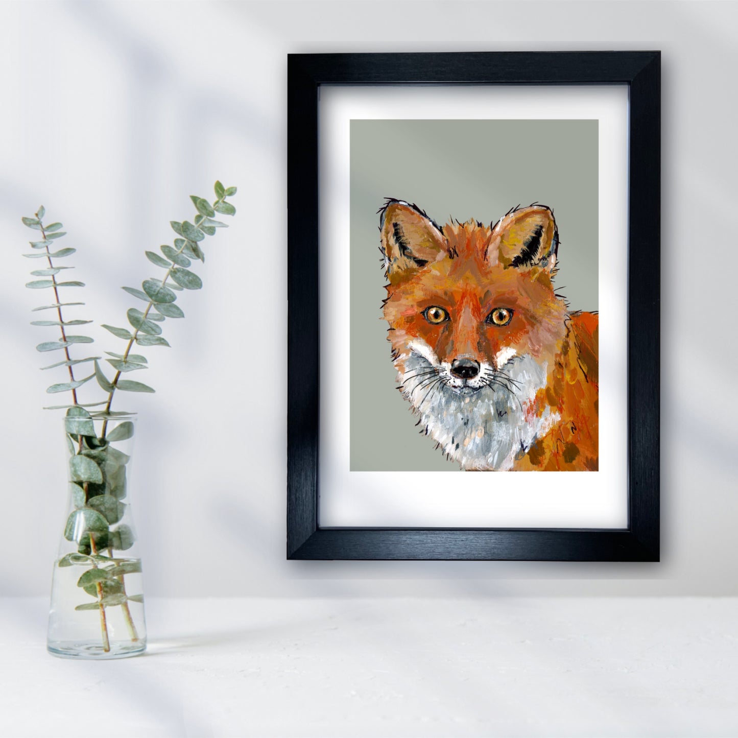 Fox Art Print - Droolious