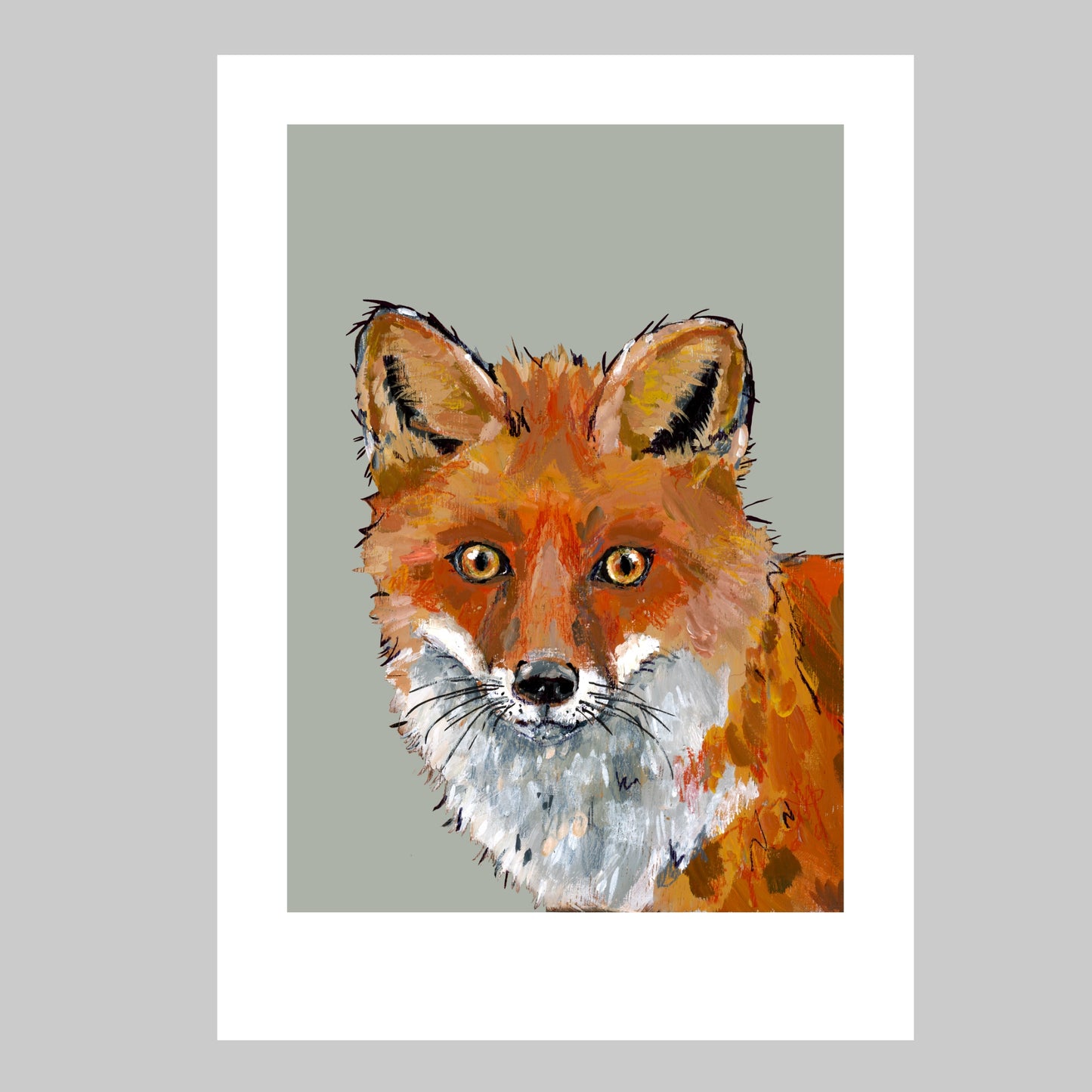 Fox Art Print - Droolious