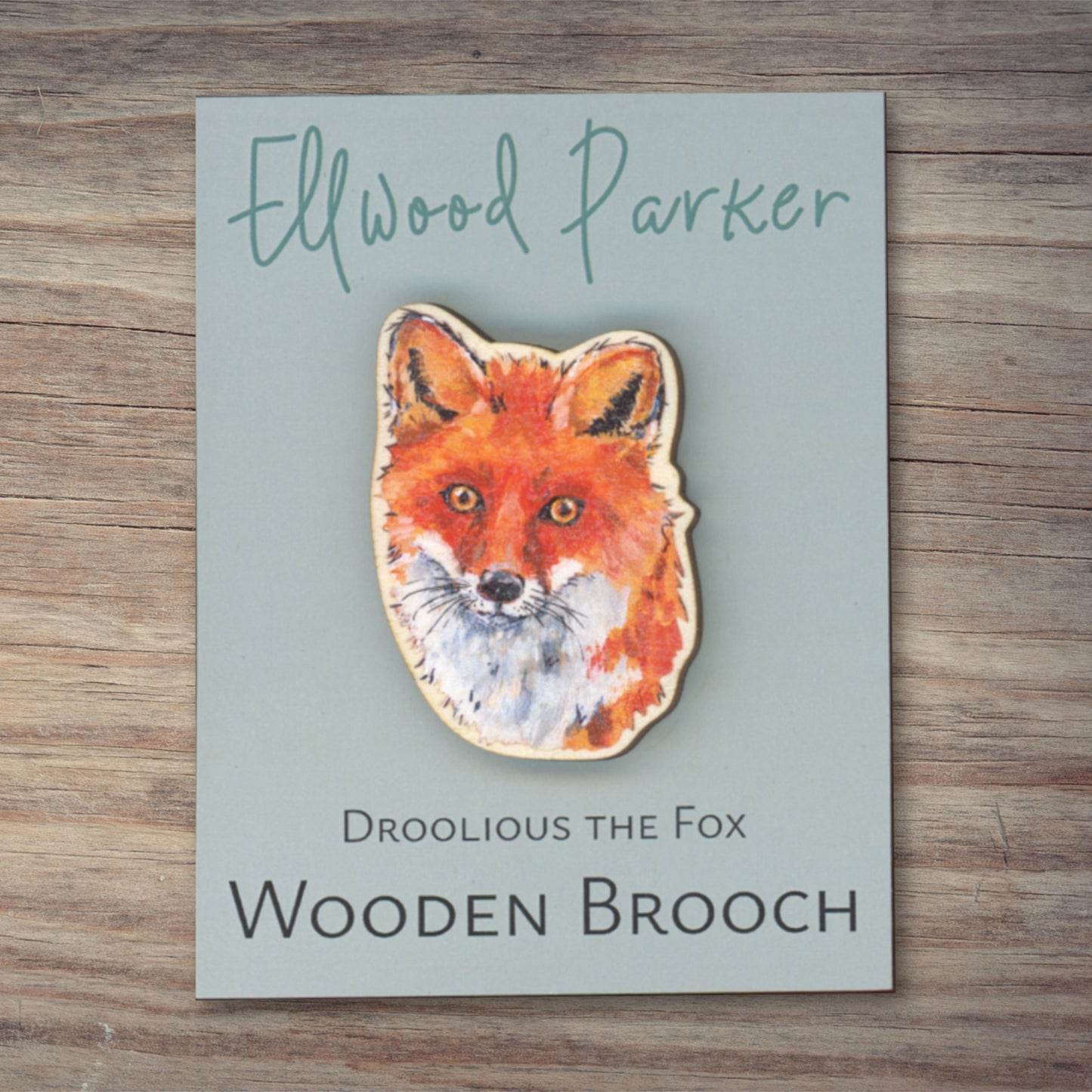 Fox Brooch - Droolious